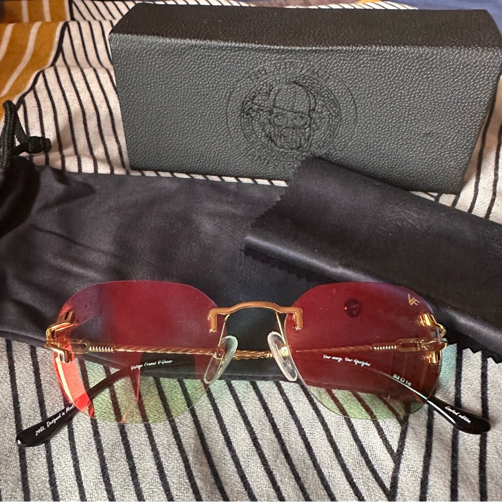 Vintage Frames Company VF V Décor Drill Mount Sunglasses